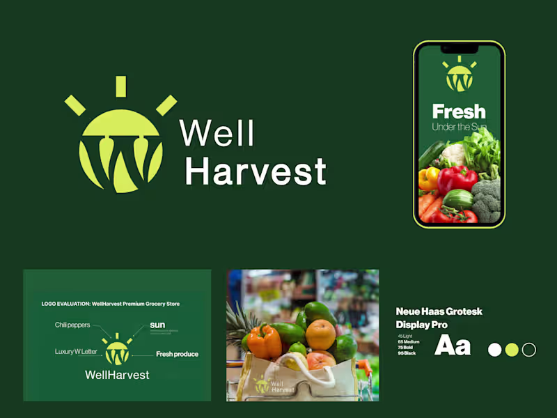 Cover image for WellHarvest — Premium Grocery Store