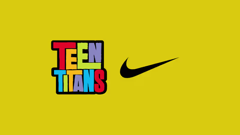 Cover image for fictional collaboration between Teen Titans and Nike