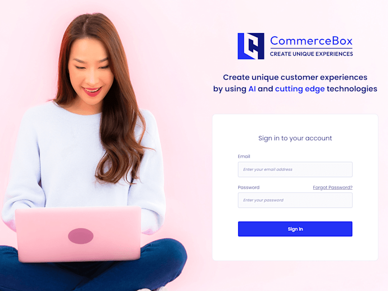 Cover image for CommerceBox, AI experience to Digital Commerce
