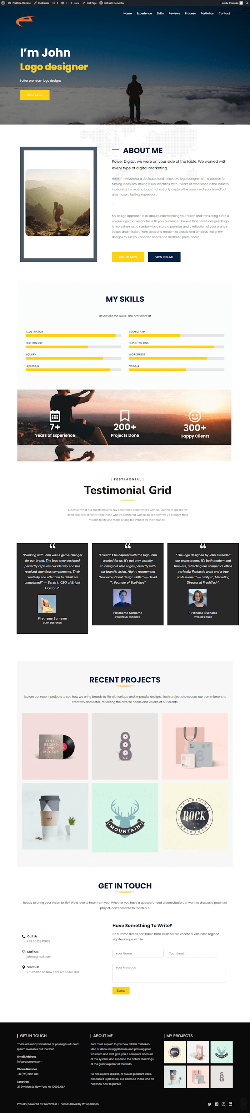 Cover image for Portfolio Website
