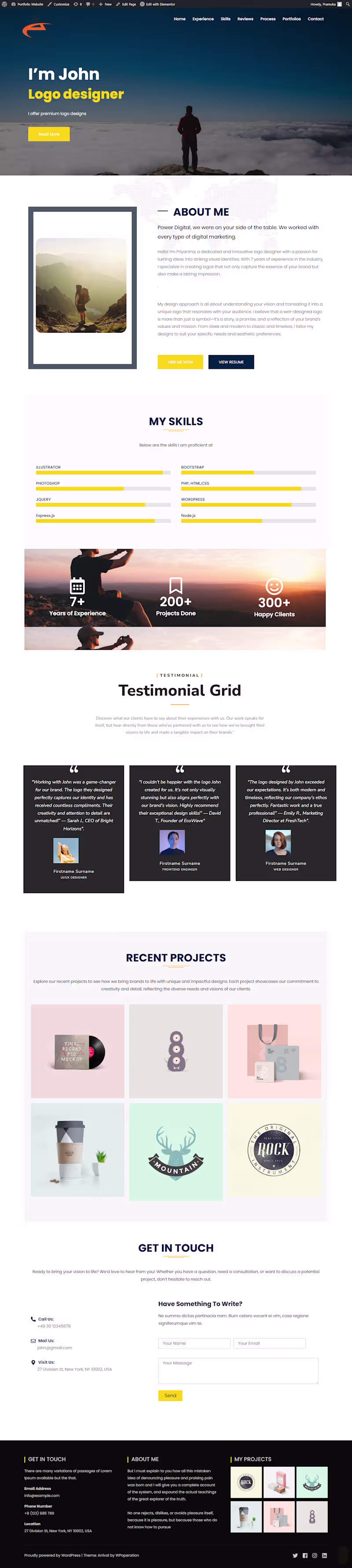 Cover image for Portfolio Website

