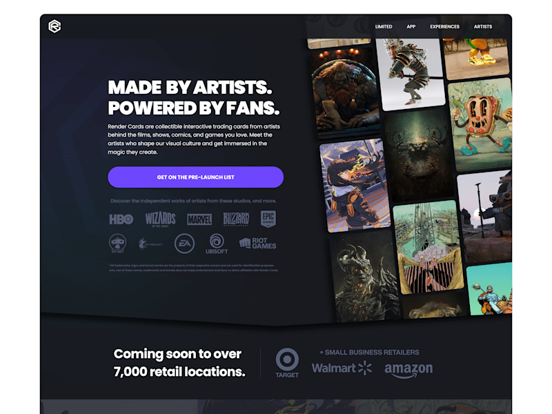 Cover image for Render Cards - Framer Landing Page