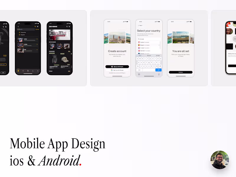 Cover image for Mobile App Design