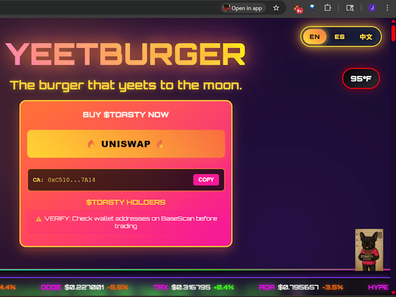 Cover image for YeetBurger - AI-Powered Web3 Ecosystem 