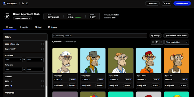 Cover image for NFT Marketplace