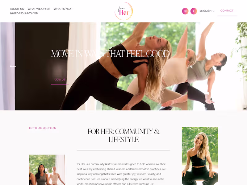 Cover image for I recently designed this website https://www.forherlifestyle...