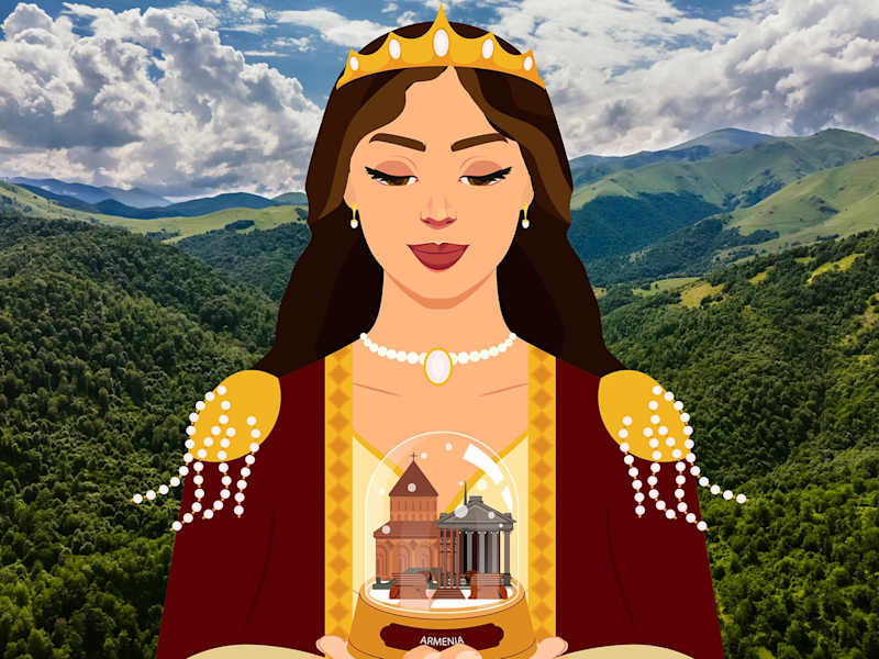 Cover image for Armenian Queen