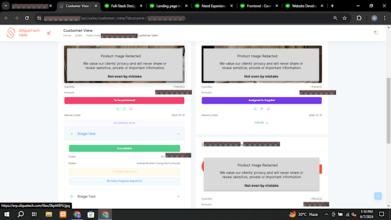 Cover image for Order Management System