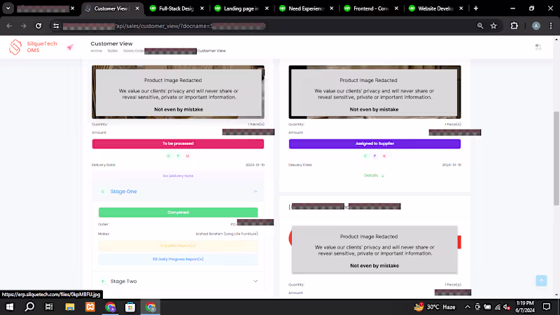 Cover image for Order Management System