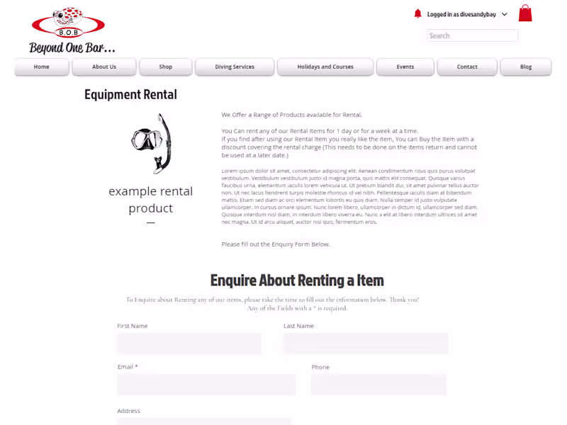 Cover image for Beyond One Bar Made with Wix