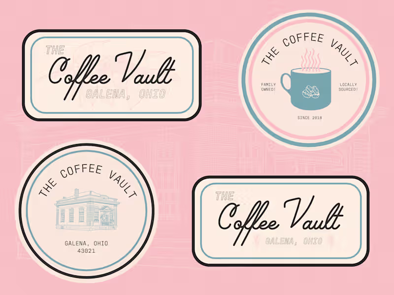 Cover image for THE COFFEE VAULT | Merchandise Design Bundle