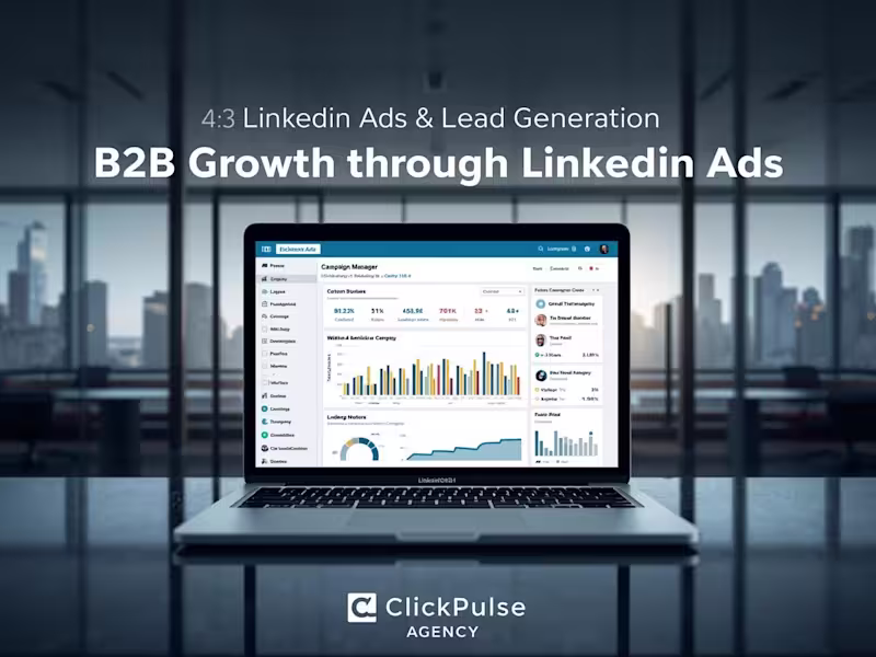 Cover image for LinkedIn Ads Campaign & B2B Lead Generation