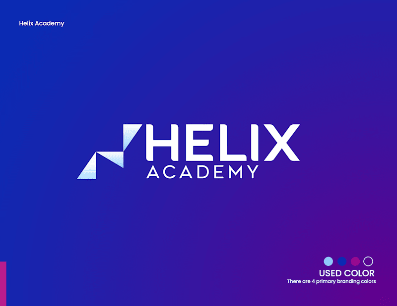 Cover image for Helix Academy Logo Design | Advanced Tech H Logo Design