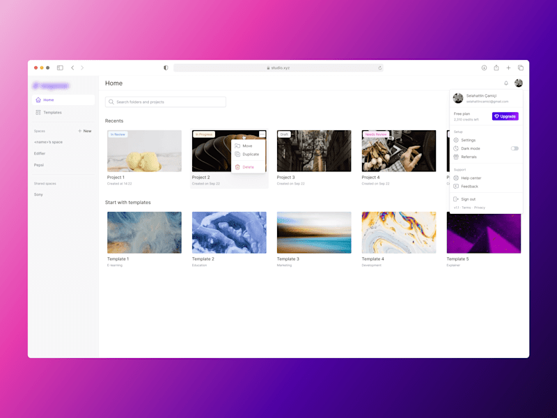 Cover image for AI Storyboard / Video Generator - Product Design