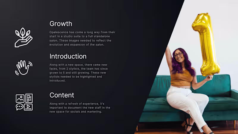 Cover image for Opalescence Salon -  1 year later 