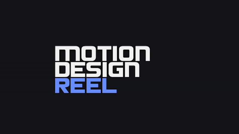 Cover image for MOTION DESIGN SHOWREEL