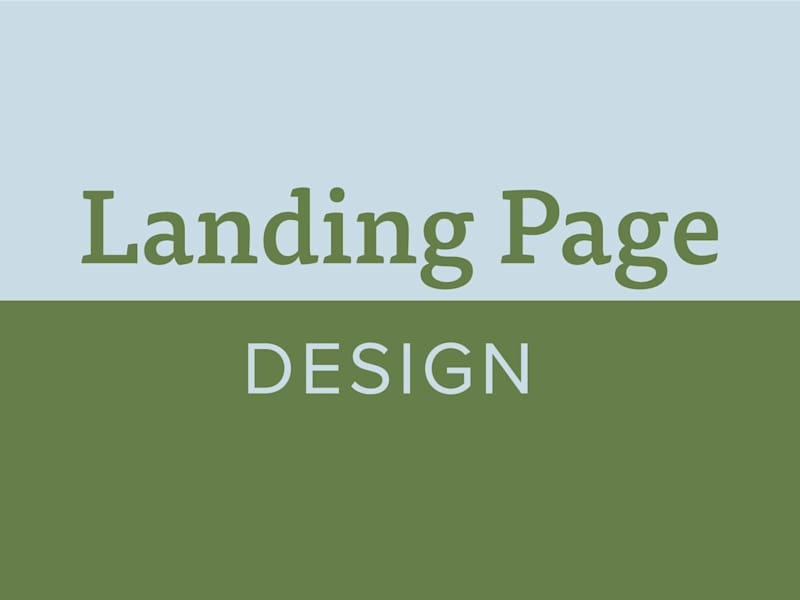 Cover image for Landing Page Design