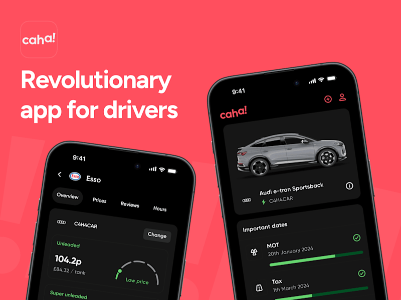 Cover image for Caha! — Revolutionary app for drivers