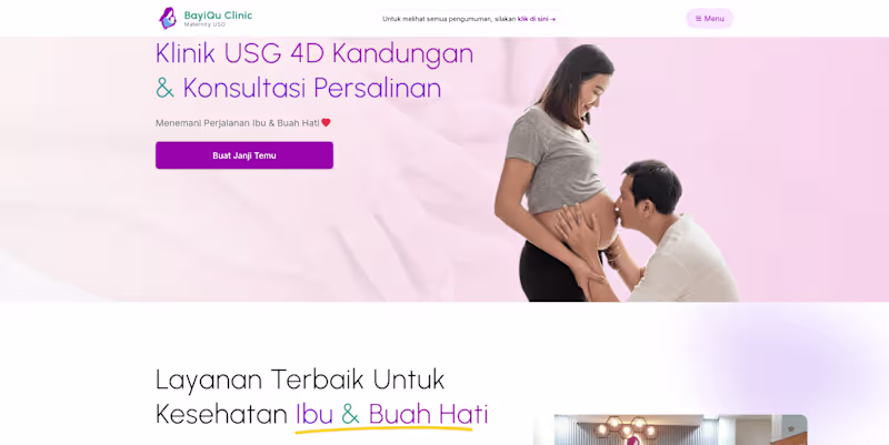 Cover image for Maternity and Pediatric - BayiQu Clinic