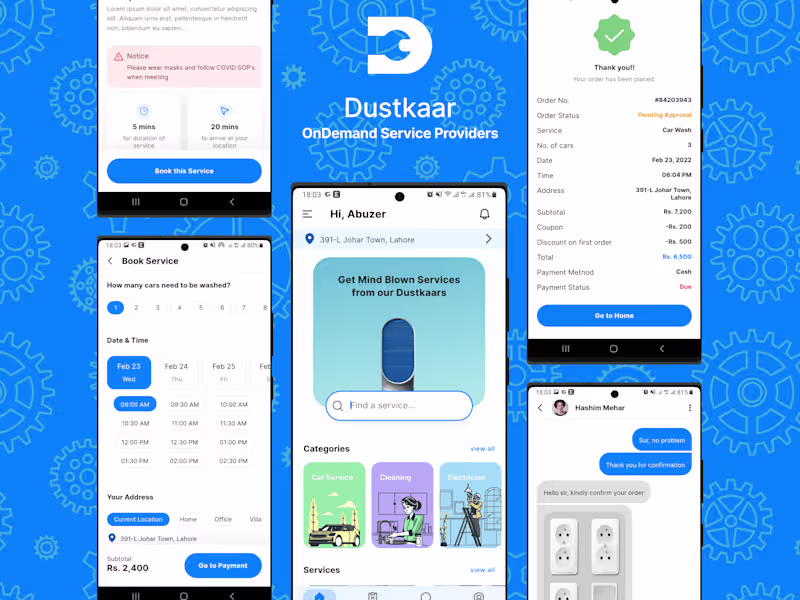 Cover image for Mobile App Design | Product Design | UI/UX Designer