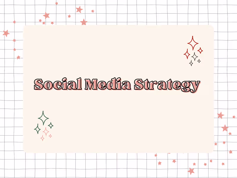 Cover image for Social Media Strategy