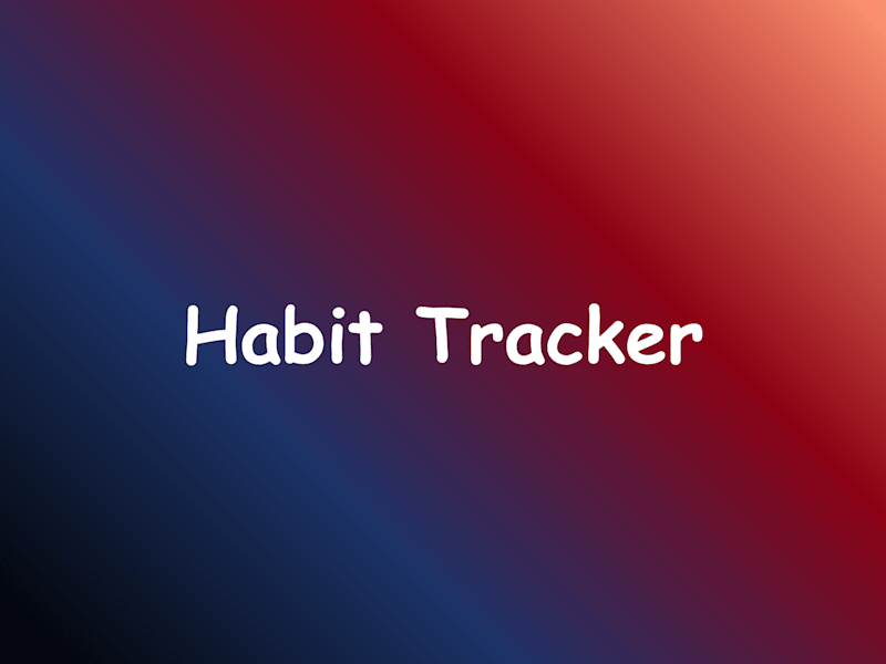 Cover image for Habit Tracker Gamification App Development