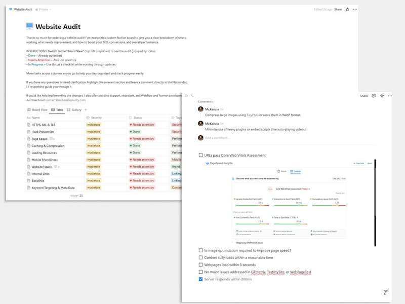 Cover image for Website audit with 150+ checks to improve SEO, UX, & conversions