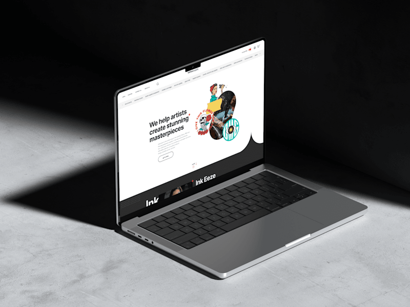 Cover image for Tattooshop Mock UI