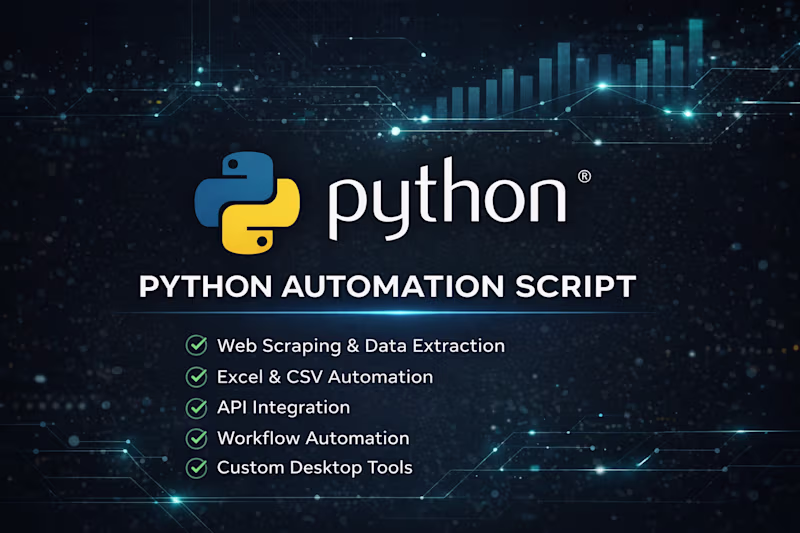 Cover image for Python Automation & Data Extraction Script