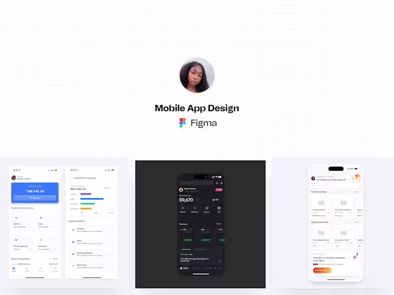 Cover image for Mobile App Design