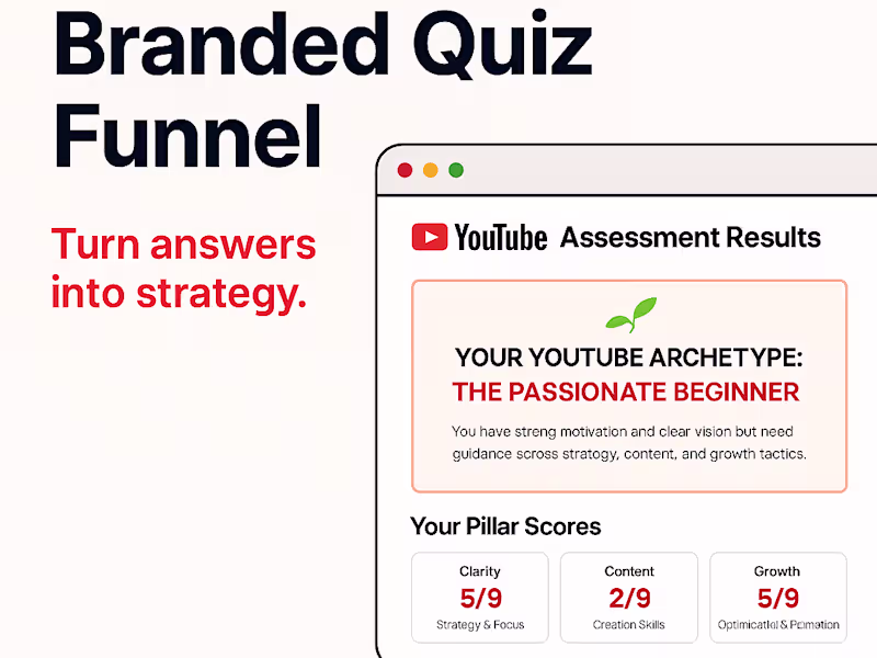 Cover image for ClarityQuest: Youtube Strategy Assessment
