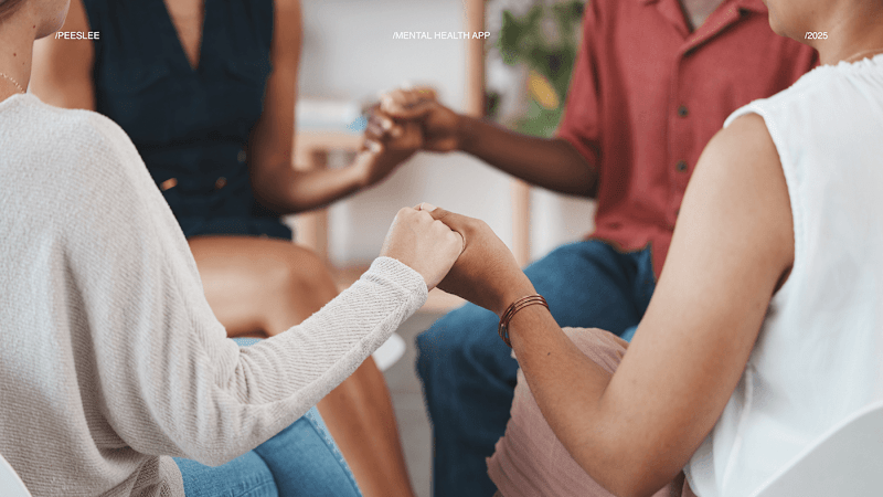 Cover image for Peeslee | UI/UX Design Mental Health App