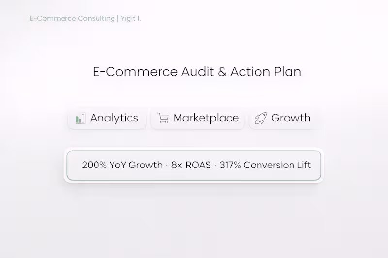 Cover image for E-Commerce Operations Audit & Action Plan