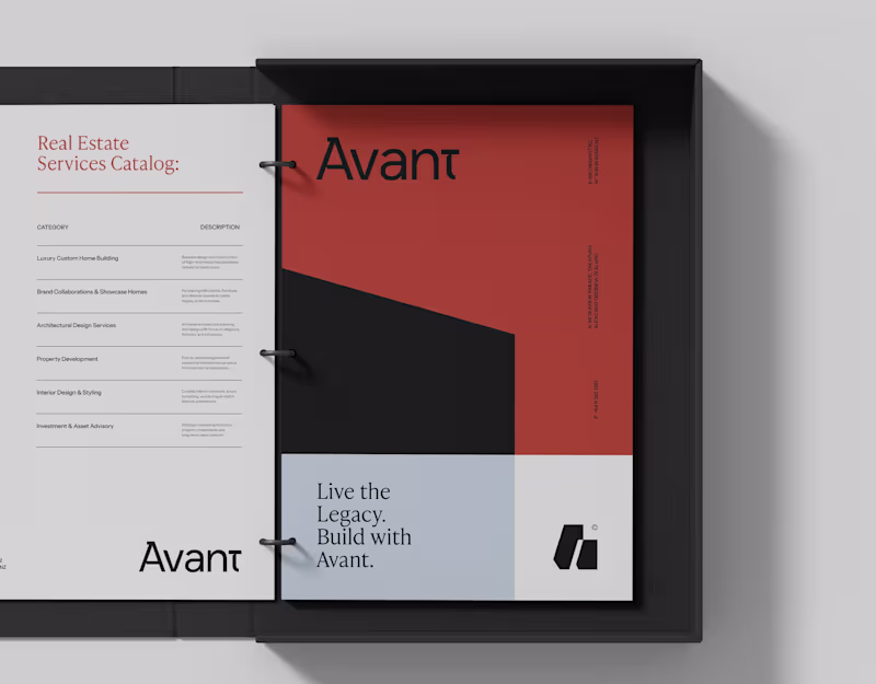 Cover image for Avant | Real Estate Brand Identity©