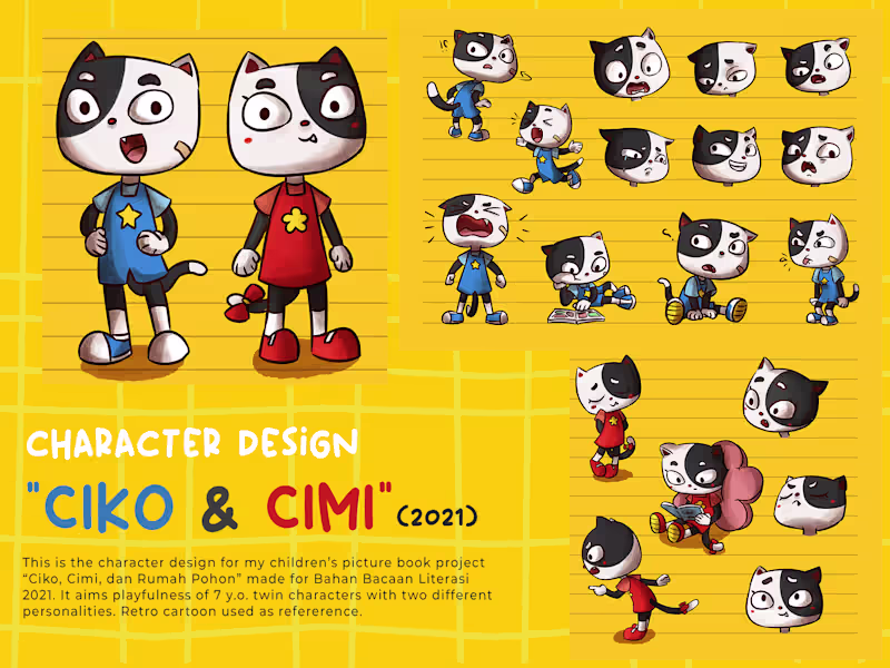 Cover image for Cartoon & Children's Book Style Illustration
