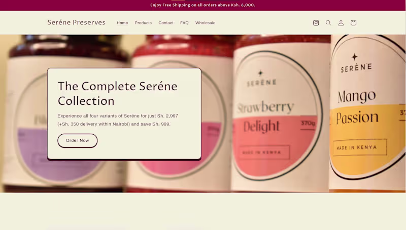 Cover image for Seréne Fruit Preserves