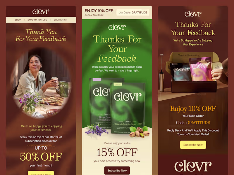Cover image for Modern Email Design for Clevr