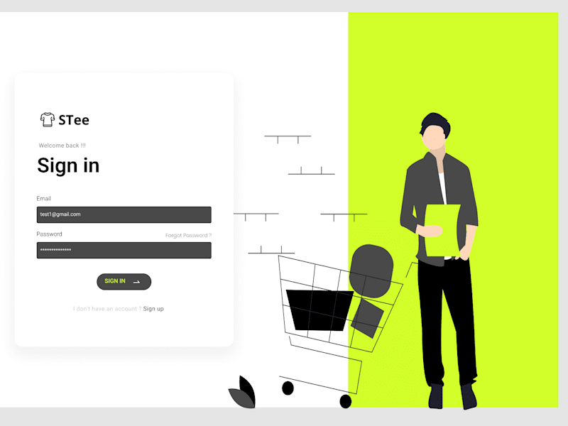 Cover image for Stee – Clothing Commerce Website