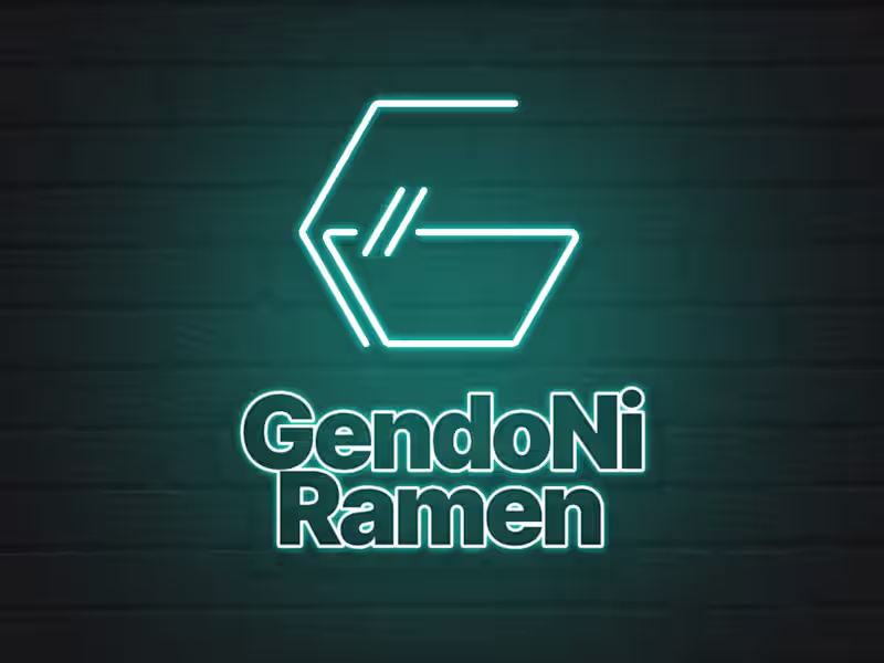 Cover image for Brand Identity - GendoNiRamen