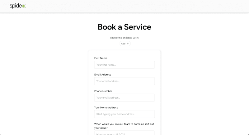 Cover image for Instant Booking and Payment System for a Pest Control Company