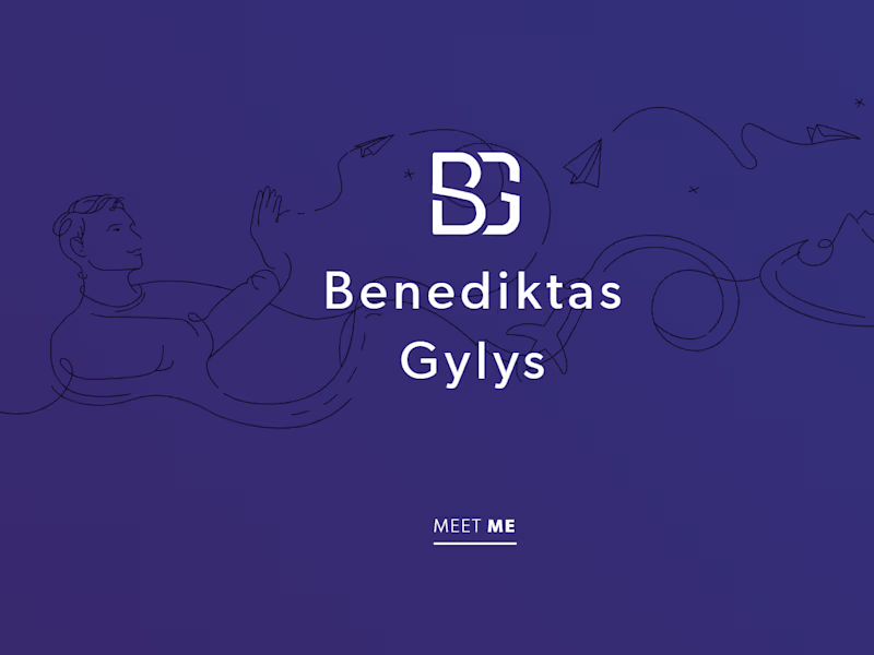 Cover image for welcome to - https://benediktas.com/