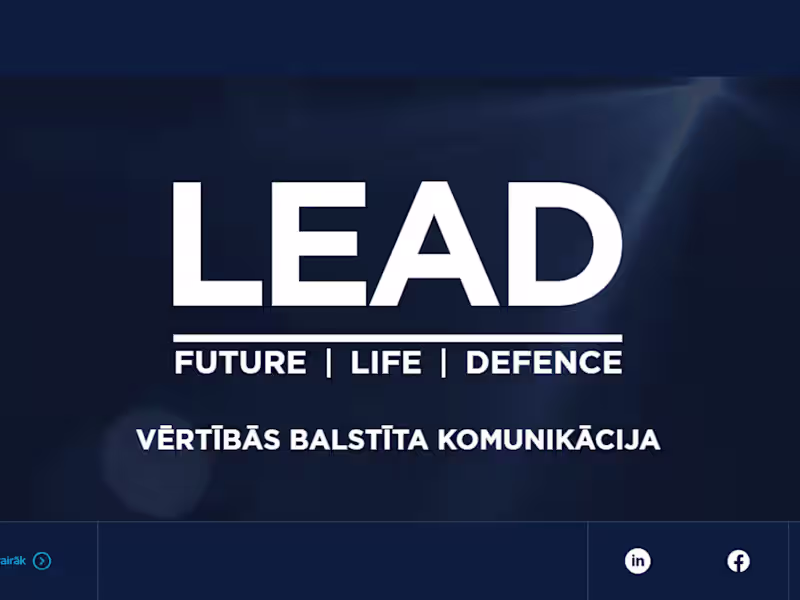 Cover image for LEAD Strategic Communications Website Development