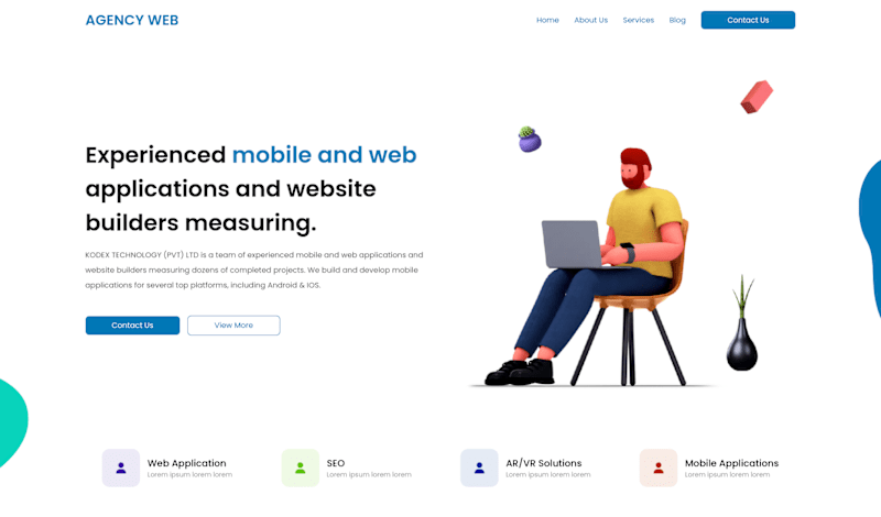 Cover image for Agency Web Hugo Theme Development