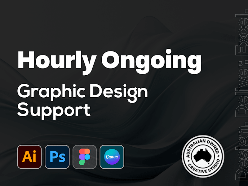 Cover image for Hourly Ongoing Graphic Design Support