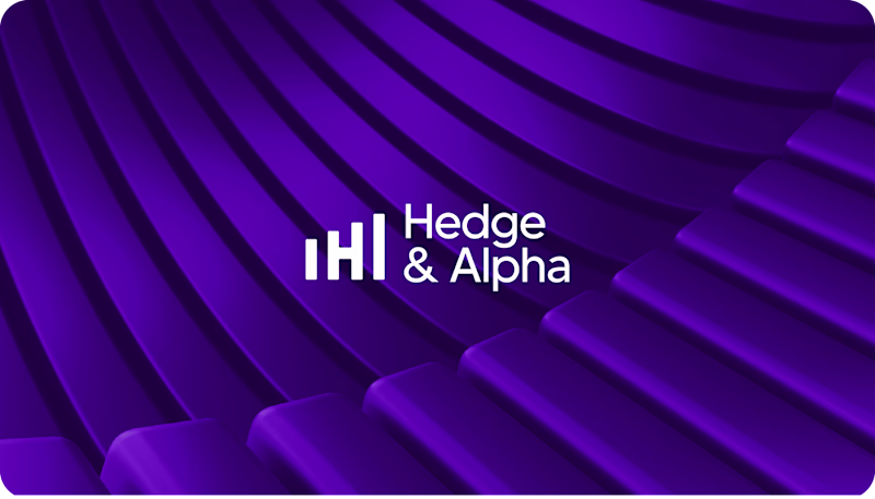 Cover image for Crafting an Impact: The Hedge & Alpha Branding Story :: Behance