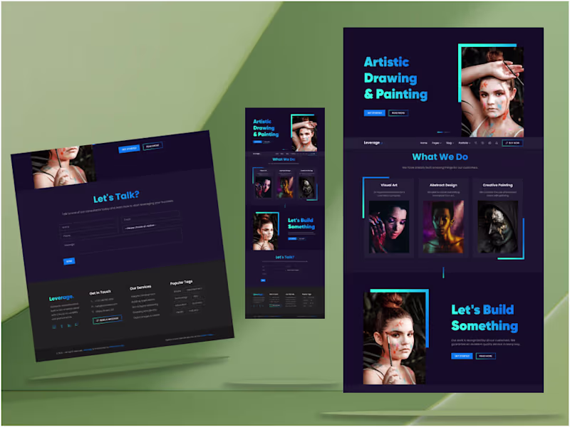 Cover image for Figma Landing Page Design & Development