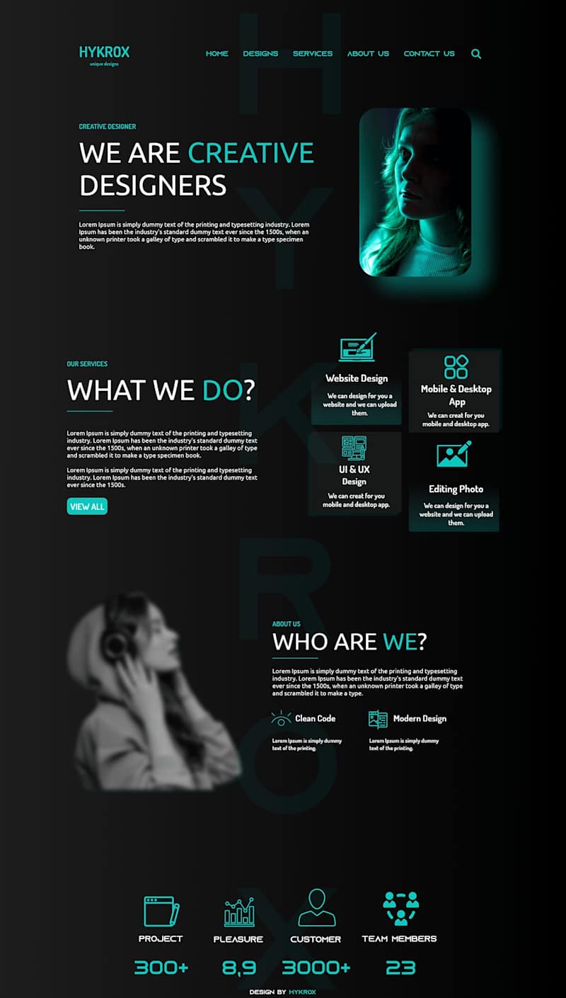 Cover image for HYKROX website
