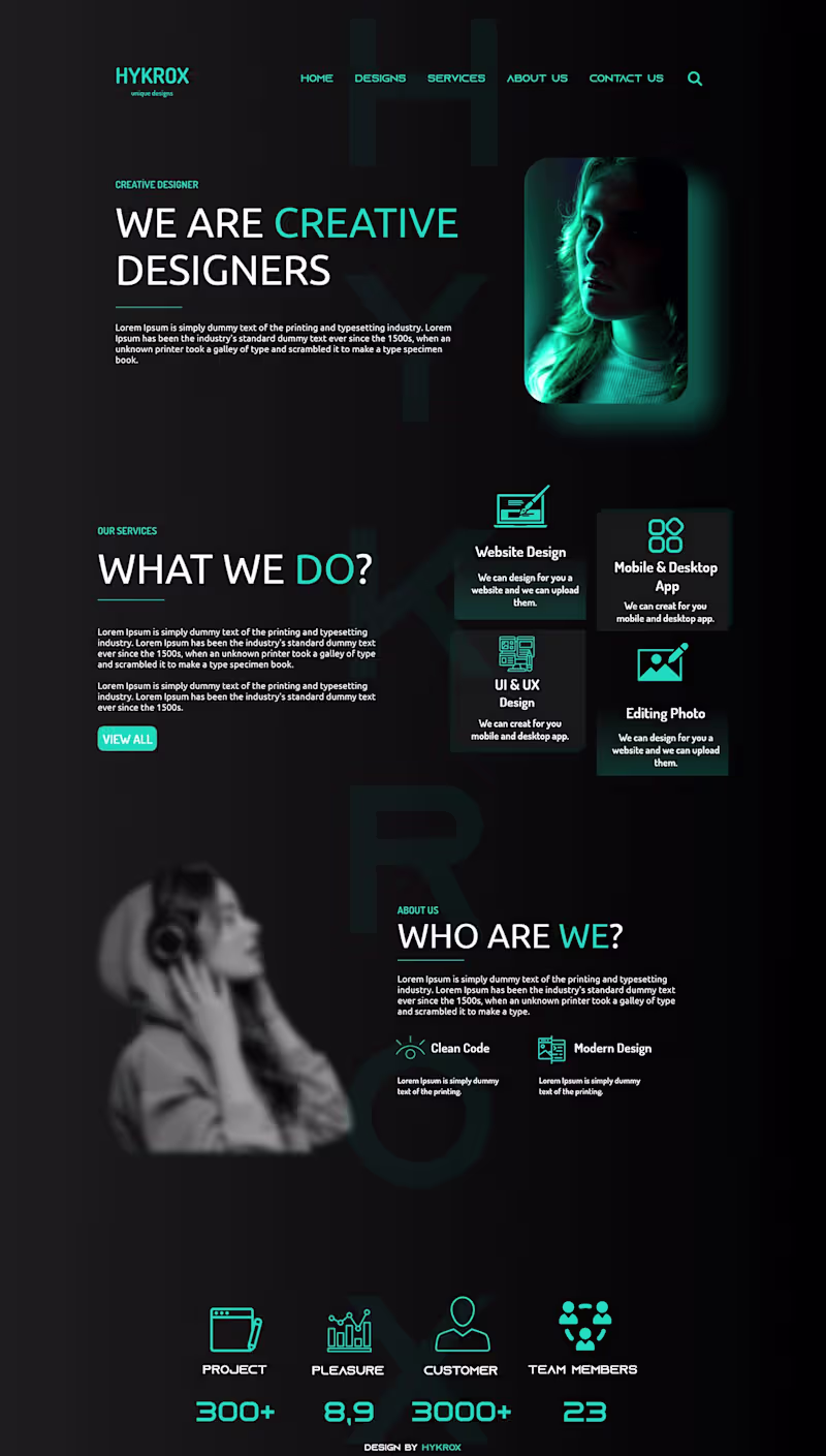 Cover image for HYKROX website