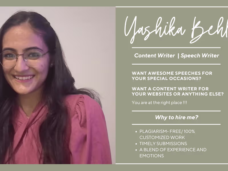 Cover image for Get your customised, jaw-dropping speech now :)