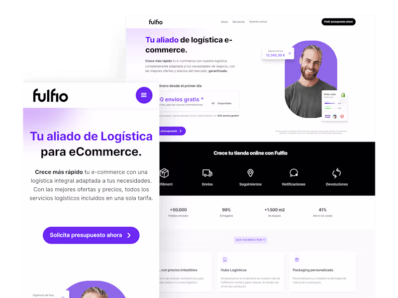 Cover image for Web design - Modern & resposive websites